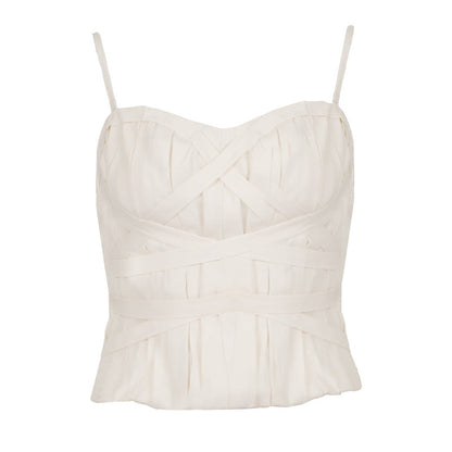 Elf Halter Top White