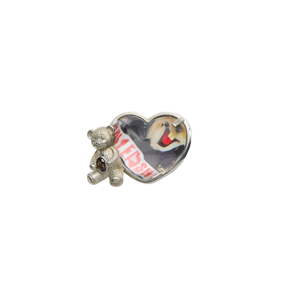 "Gemstone Album" Heart Bear Ring (Buckteeth Theme)