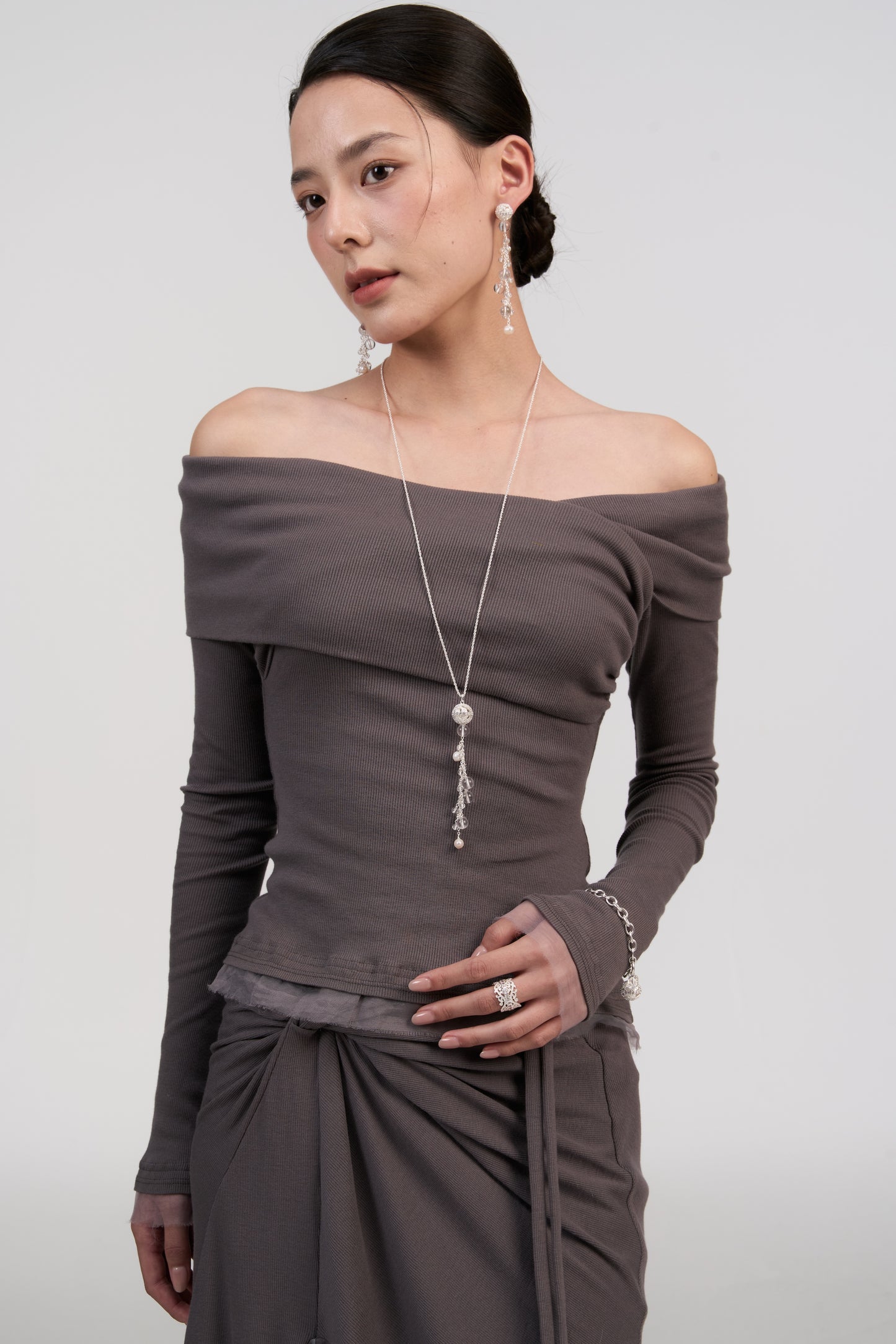 Luminous Long Necklace