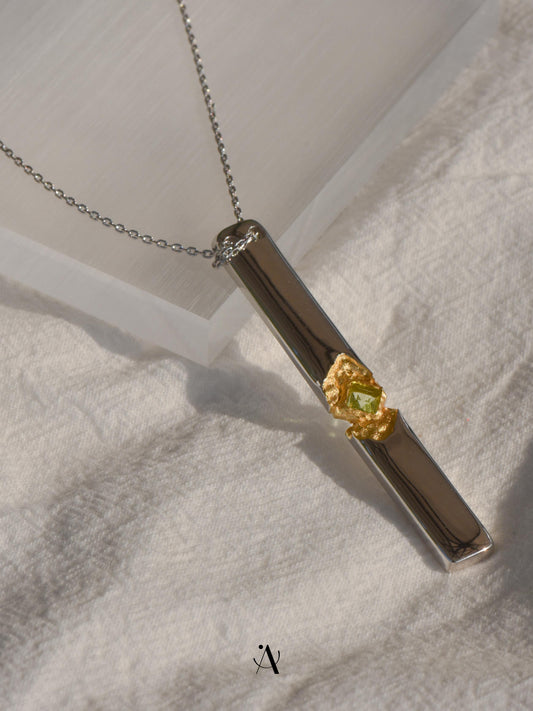 Crater Long Necklace