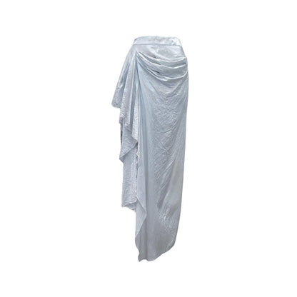 Magic Words Asymmetric Bodycon Skirt