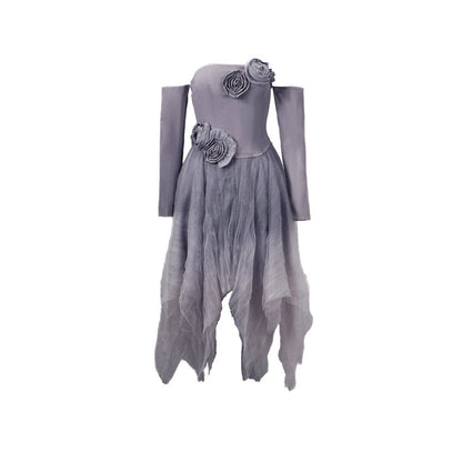 Thelma & Louise Maxi Dress Dark Purple