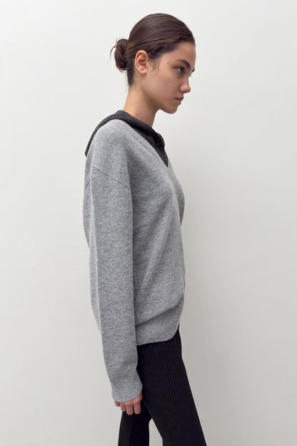 V NECK CASHMERE KNIT