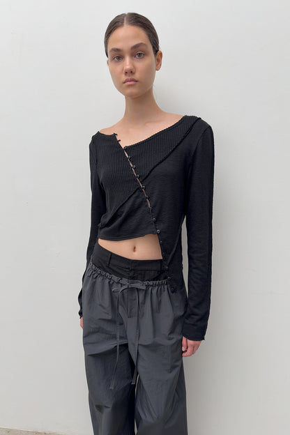 LAYERED STRAP TROUSERS