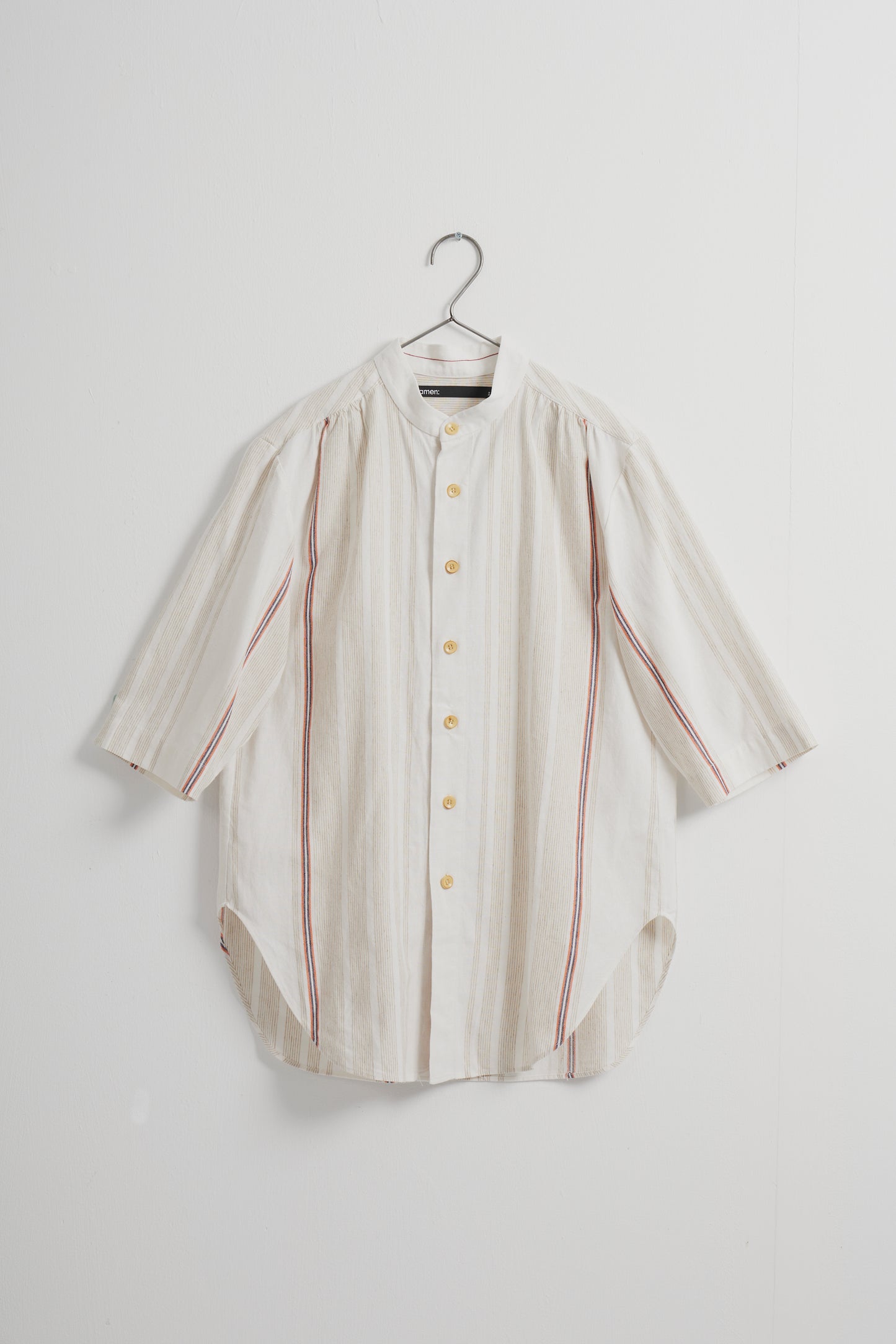 Beige Linen-Cotton Shirt