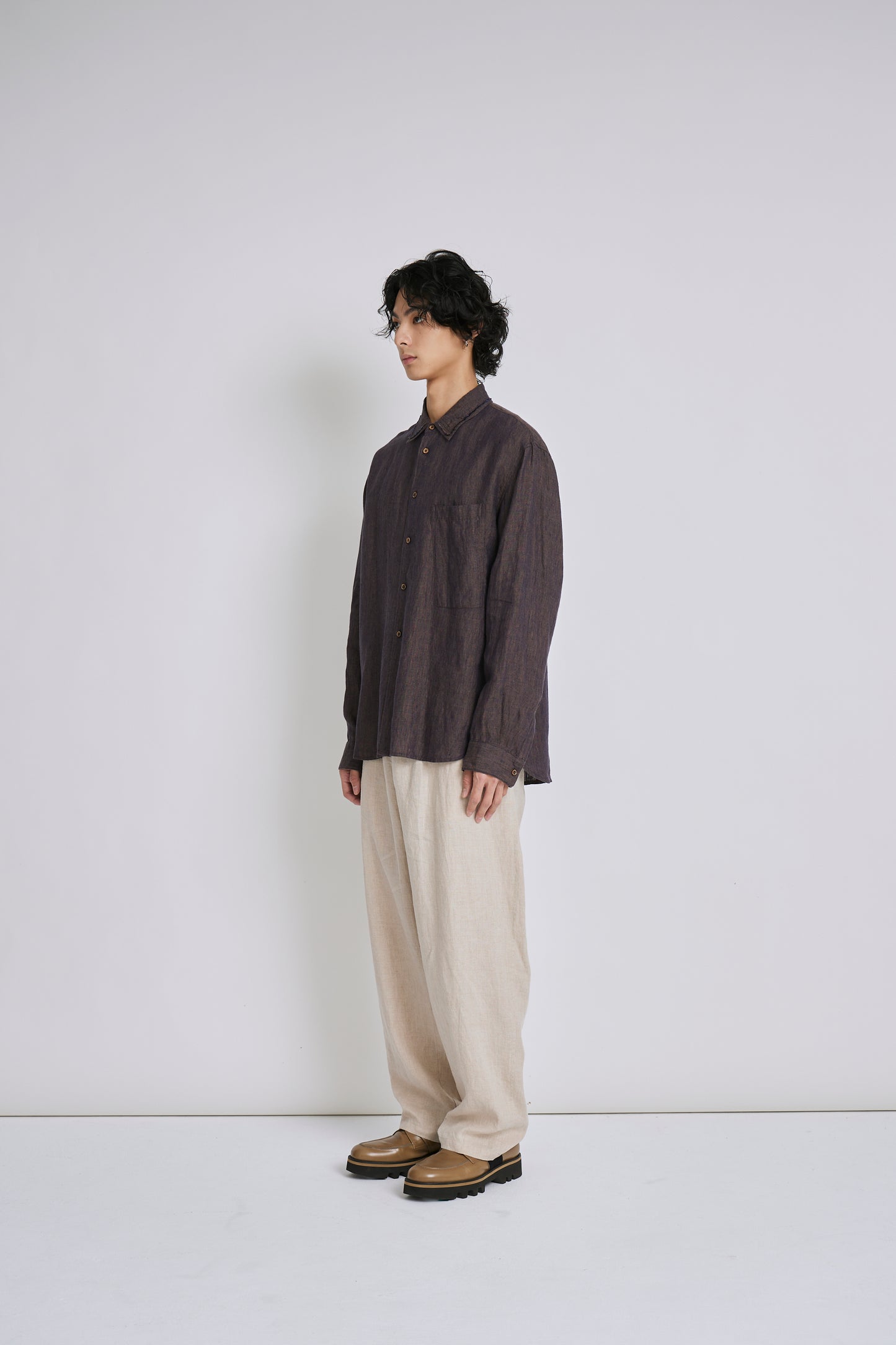 Off-White Linen Pants