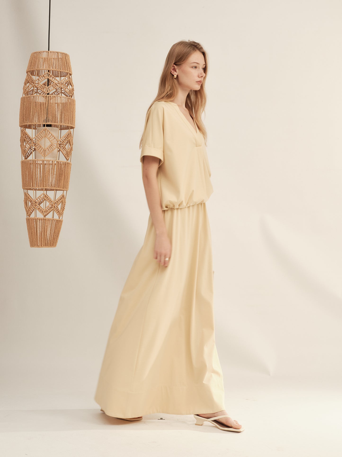 Timeless Capsule Versatile Oversized Long Skirt