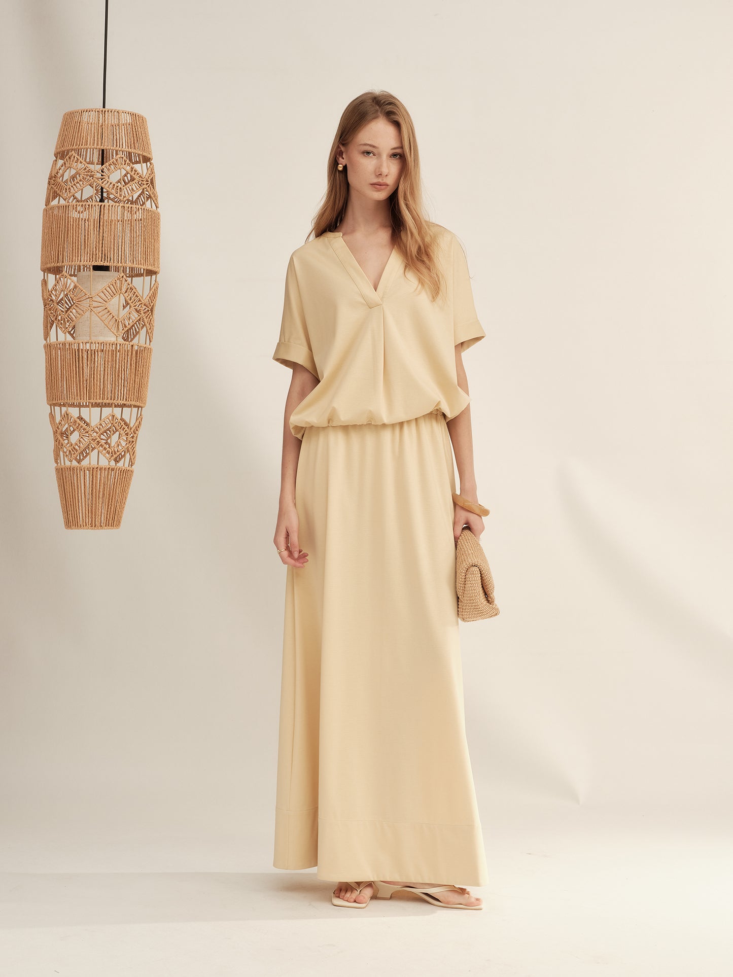 Timeless Capsule Versatile Oversized Long Skirt