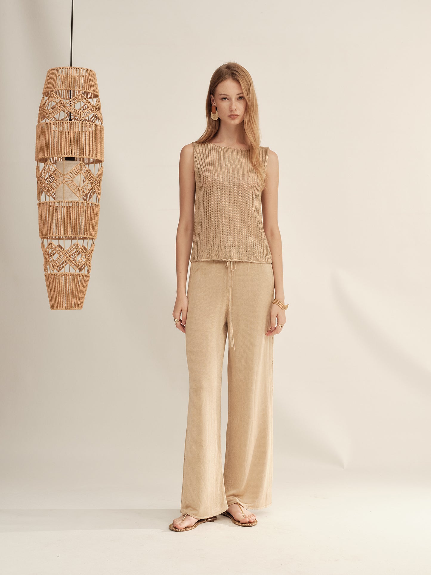 Cooling Relaxed Knit Pants