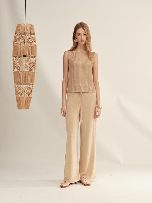 Cooling Relaxed Knit Pants