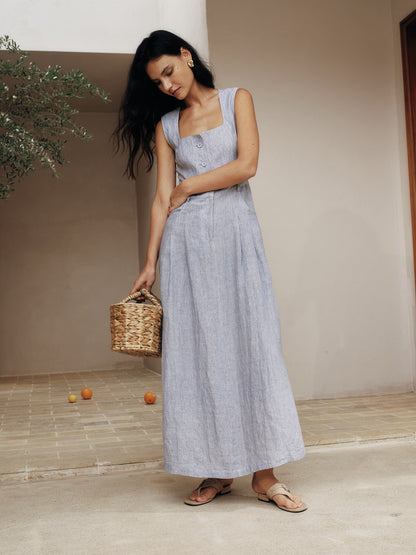 Classic Color-Spun Tank Midi Dress