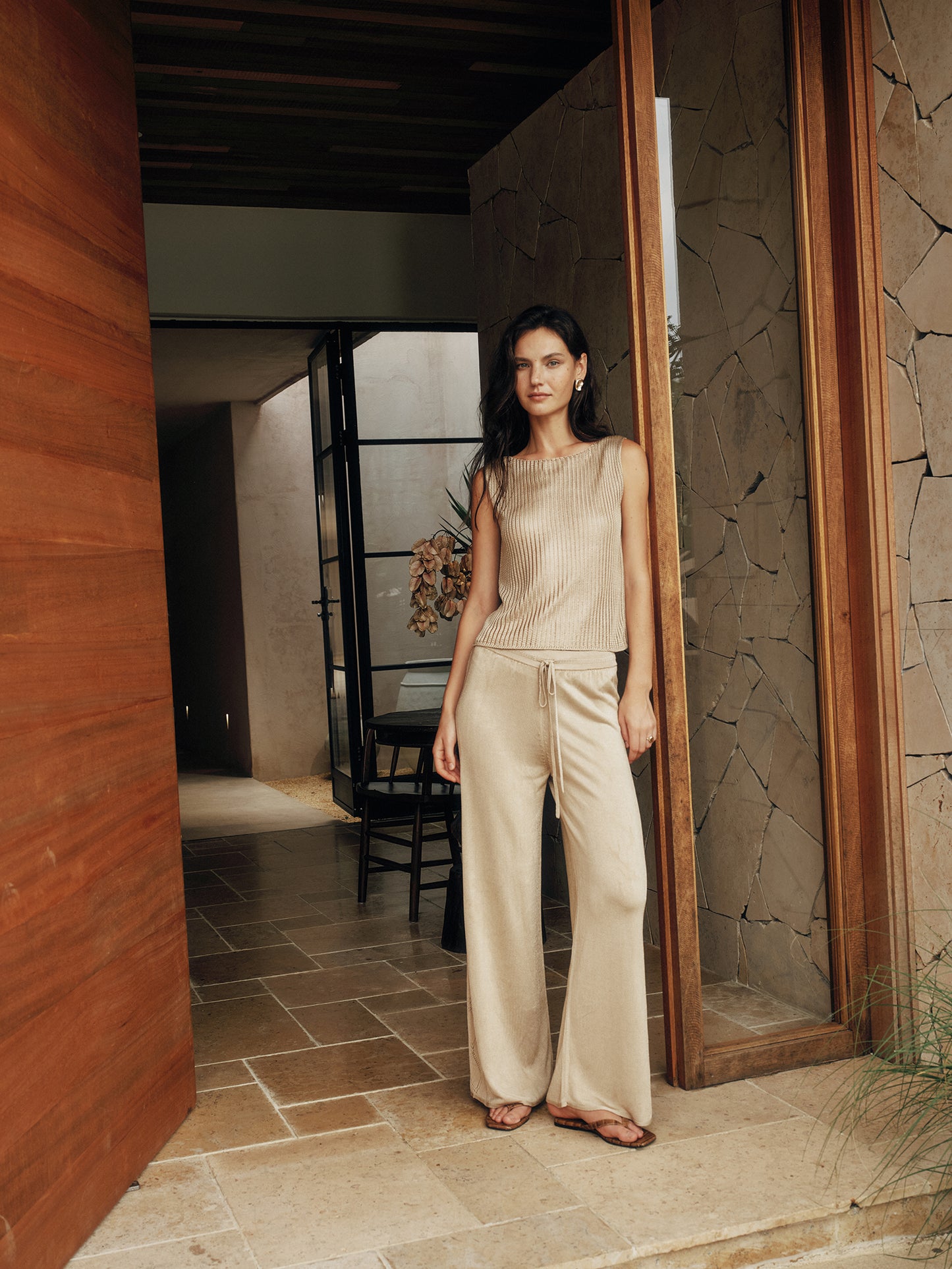 Cooling Relaxed Knit Pants