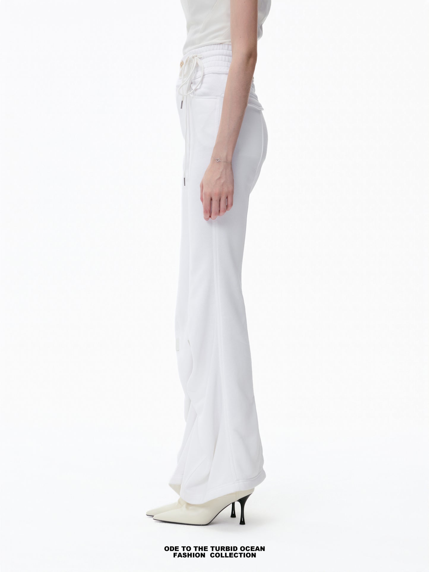 Luxury High-Waisted Wide-Leg Pants