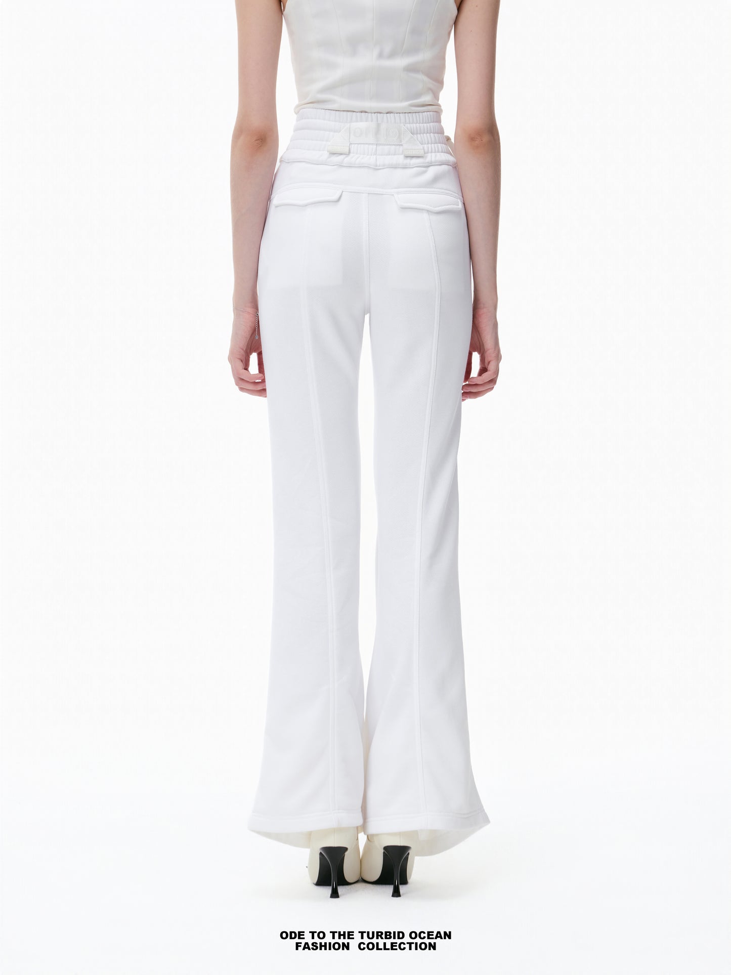Luxury High-Waisted Wide-Leg Pants