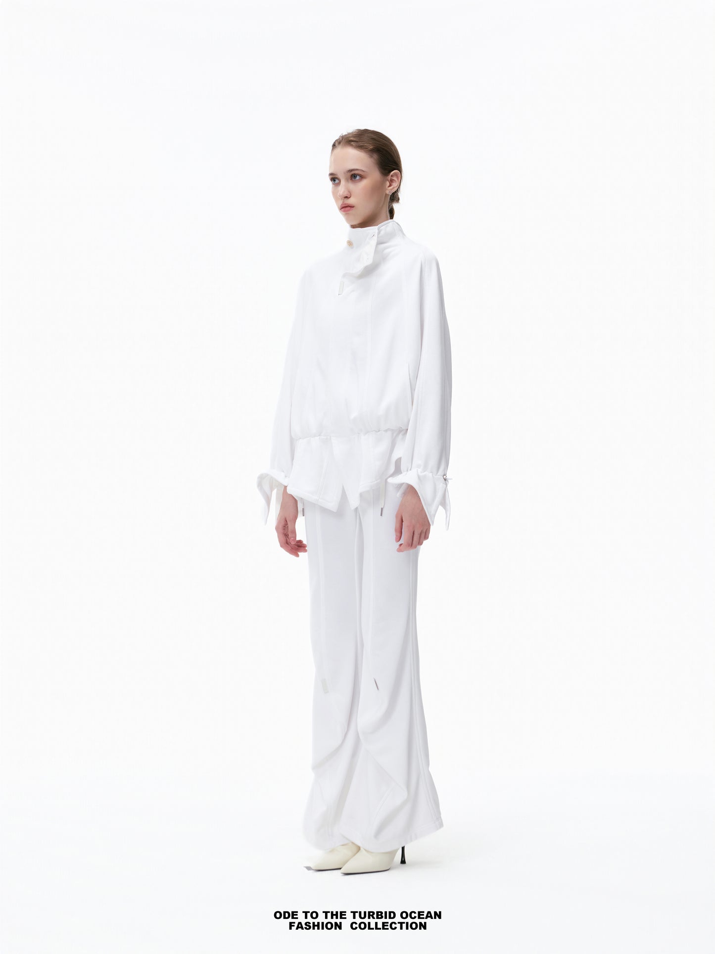 Luxury High-Waisted Wide-Leg Pants