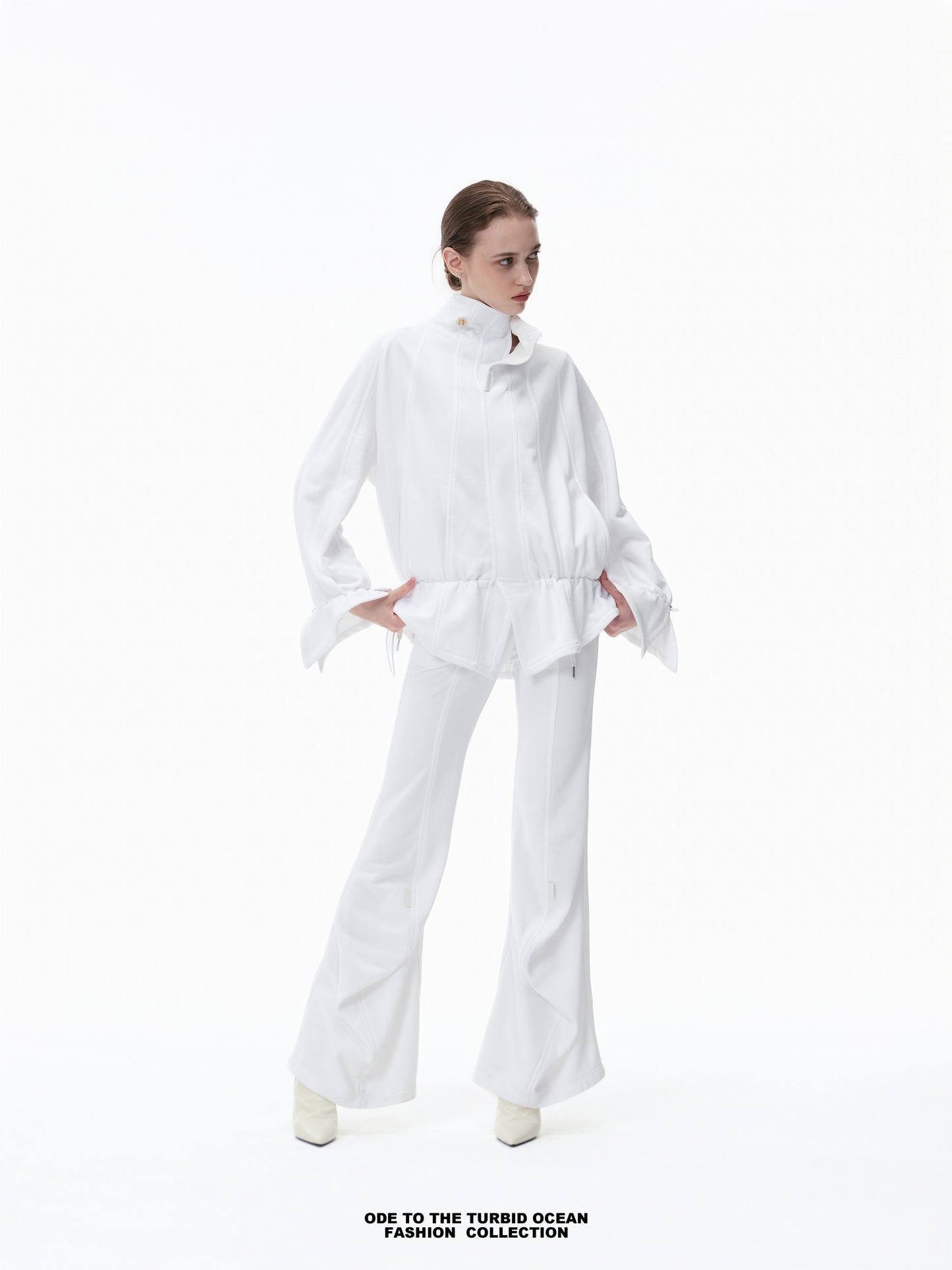 Luxury High-Waisted Wide-Leg Pants