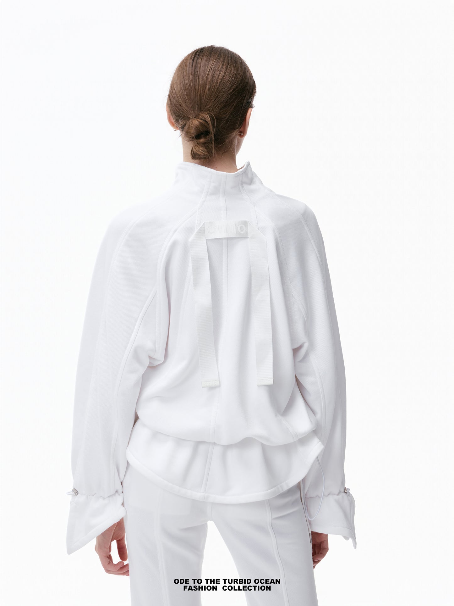 Luxury Irregular Pleated Top