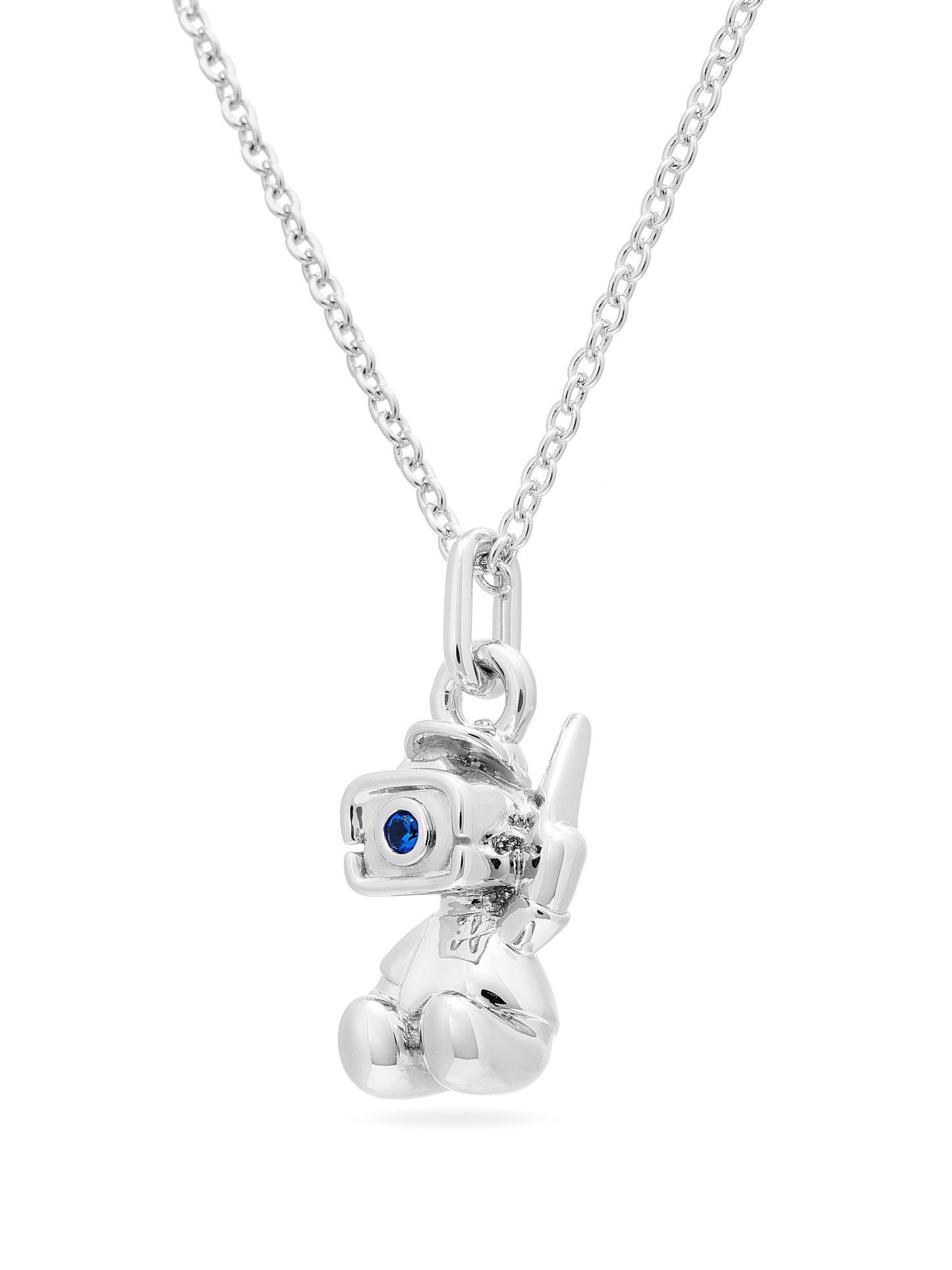 Robot Baby Dog Necklace