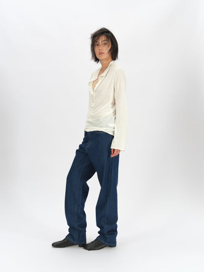 Loose lazy long-sleeved shirt