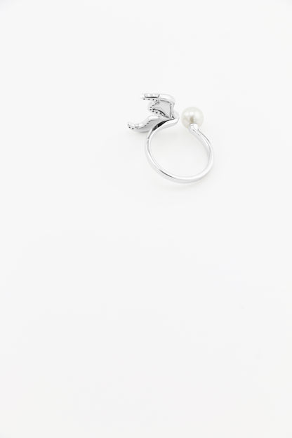 Whale Tail Open Ring