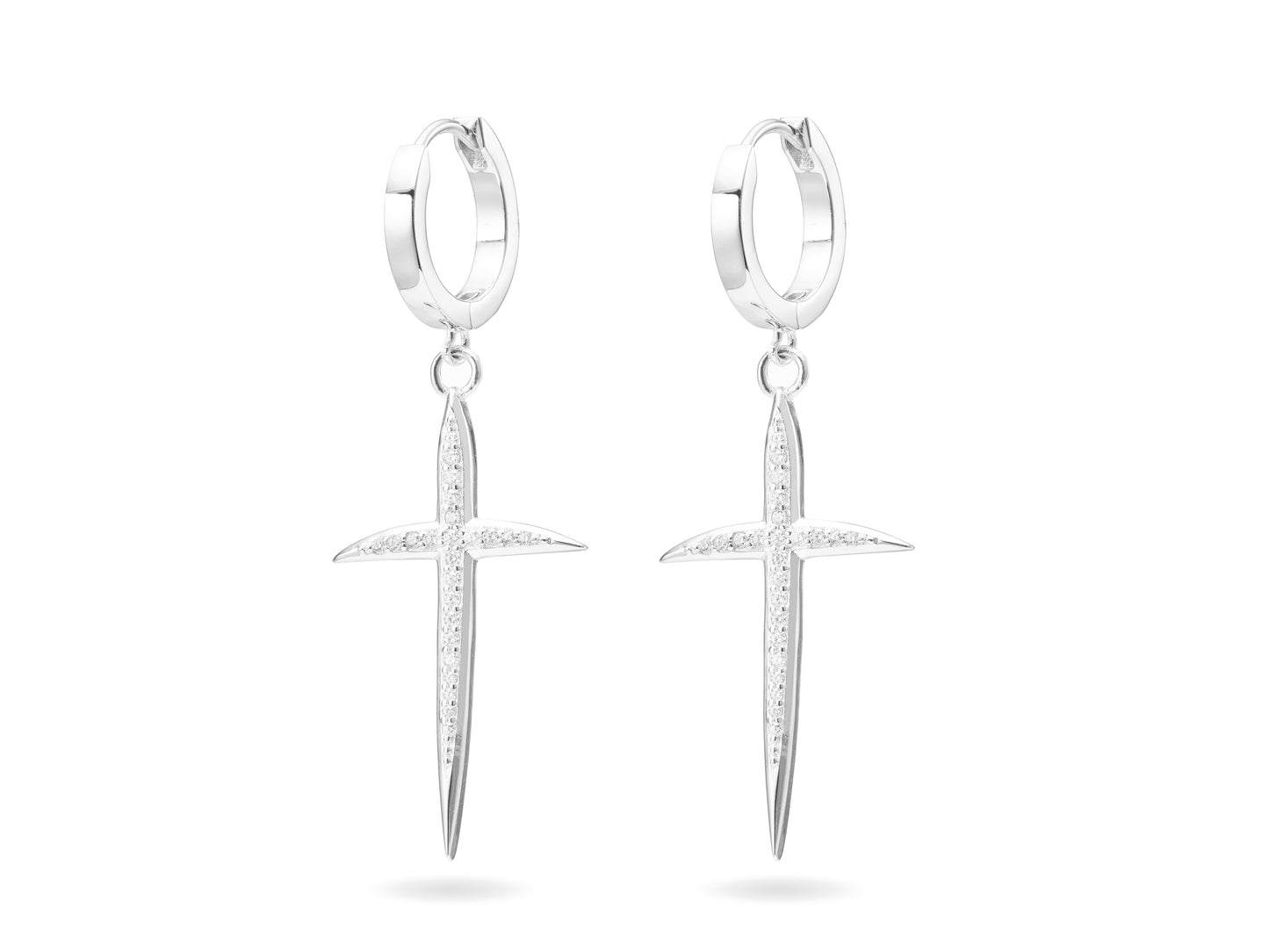 LUZ Series - Light Earrings - Diamond (Silver)
