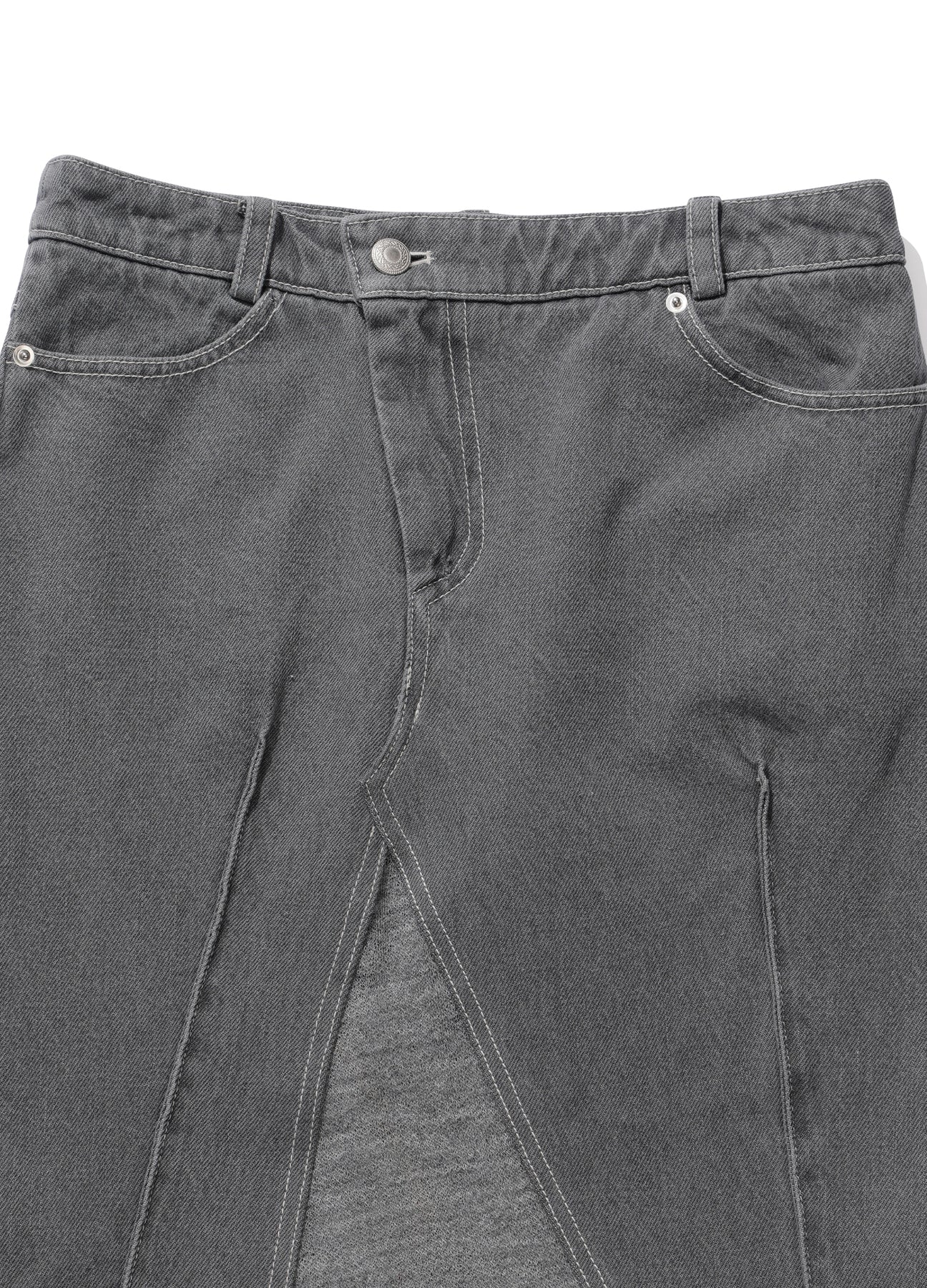 Layered Hybrid Skirt Ash