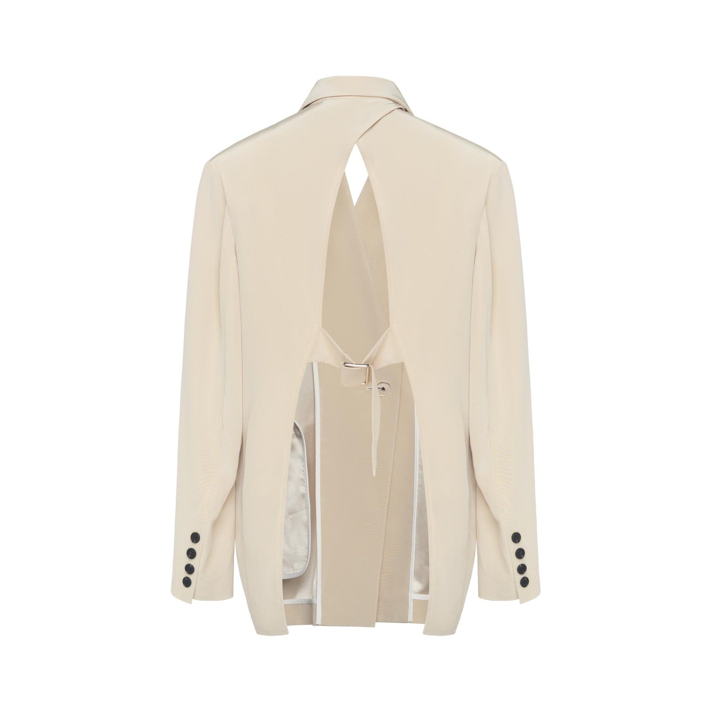 ANAISEY Back-Slit Suit Jacket