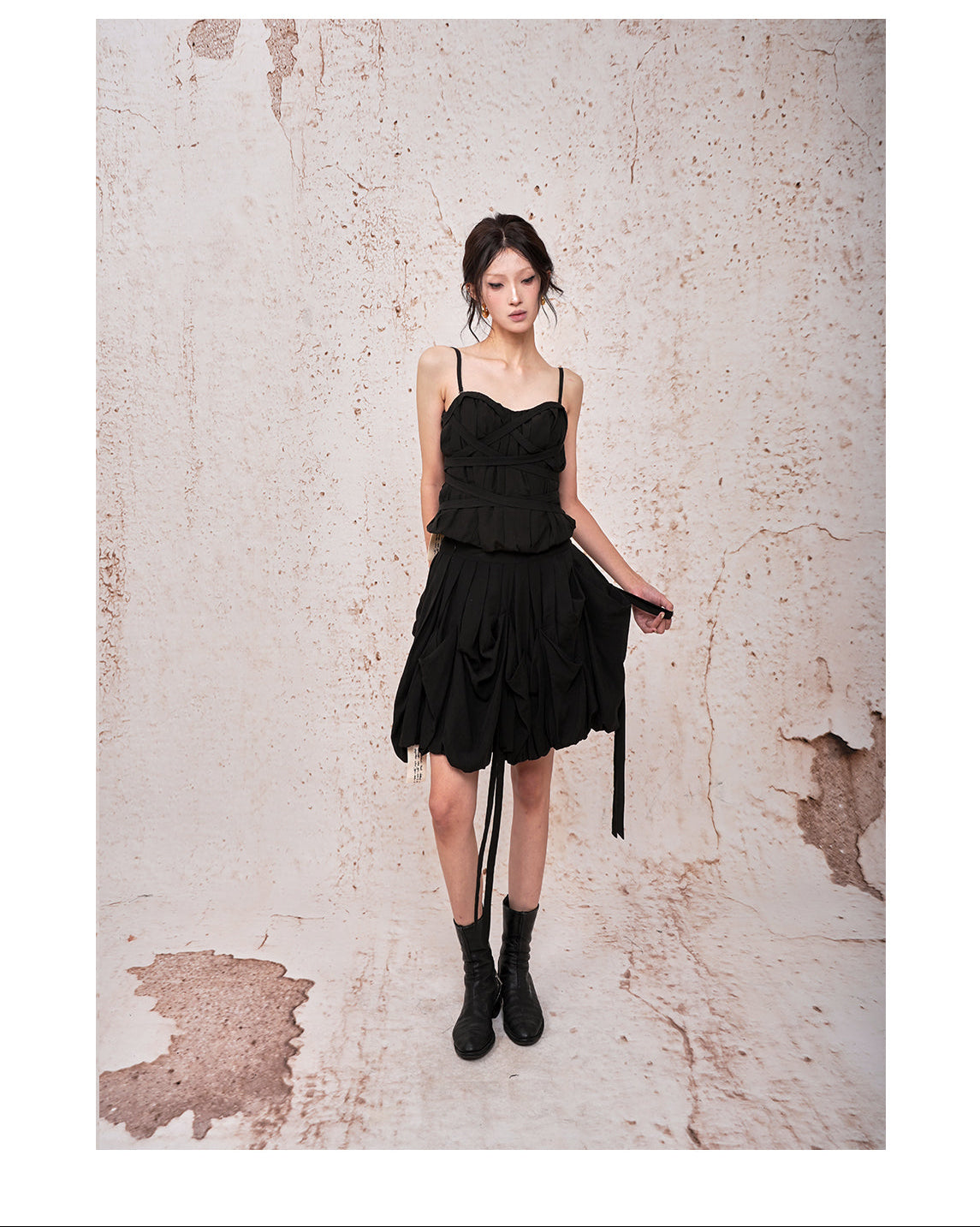 Elf Mini Skirt Black