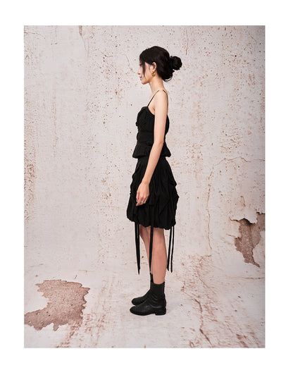Elf Mini Skirt Black