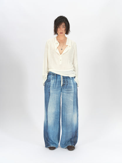 Loose lazy long-sleeved shirt