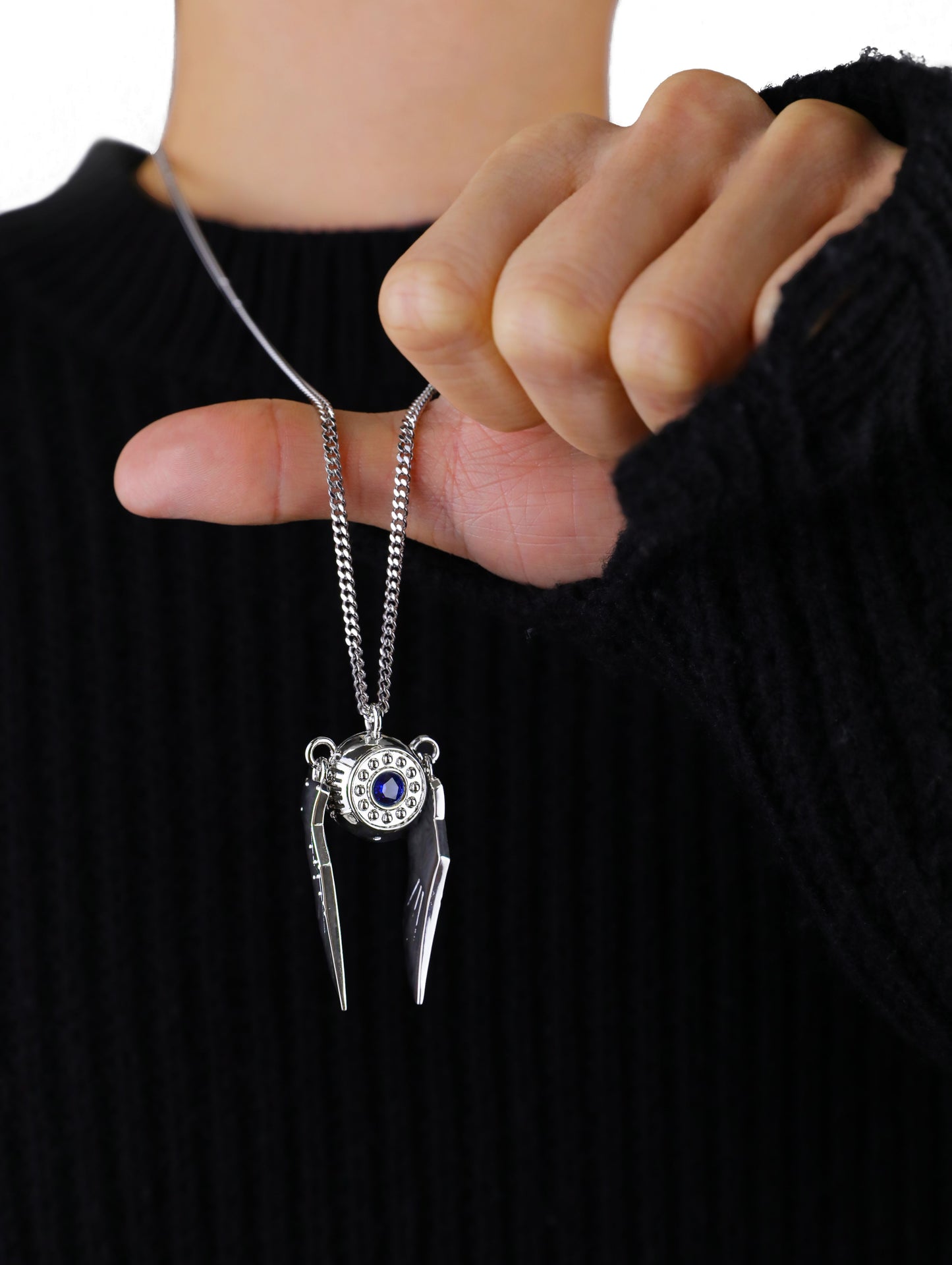 Tomorrow's Girl Series - Angel Eye Necklace (Silver)