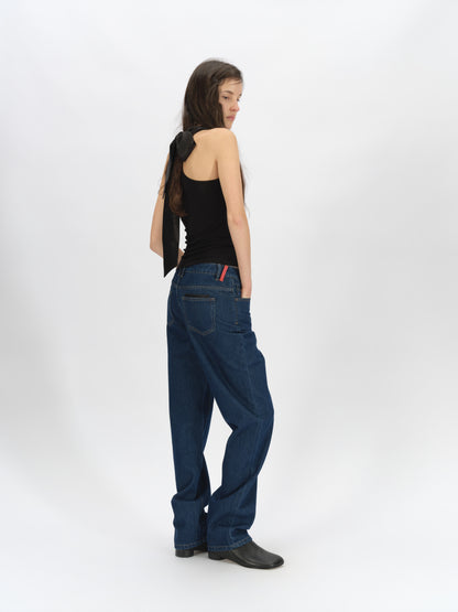 Satin Ribbon-Tie Tank