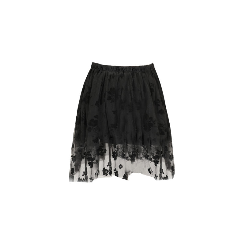 Snowflake Bloom Shorts Black