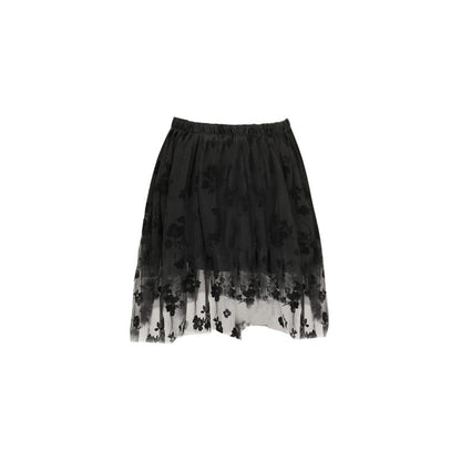 Snowflake Bloom Shorts Black