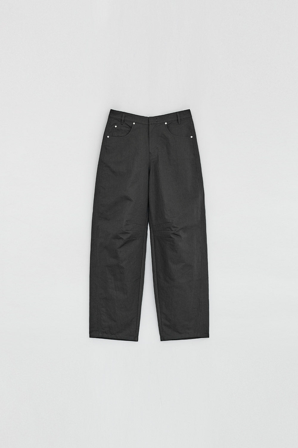 CURVED STURDY TROUSERS GREY