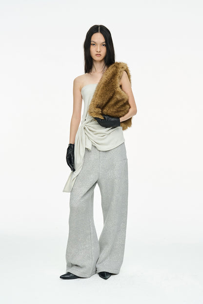SNOW WIDE PANTS / GRAY