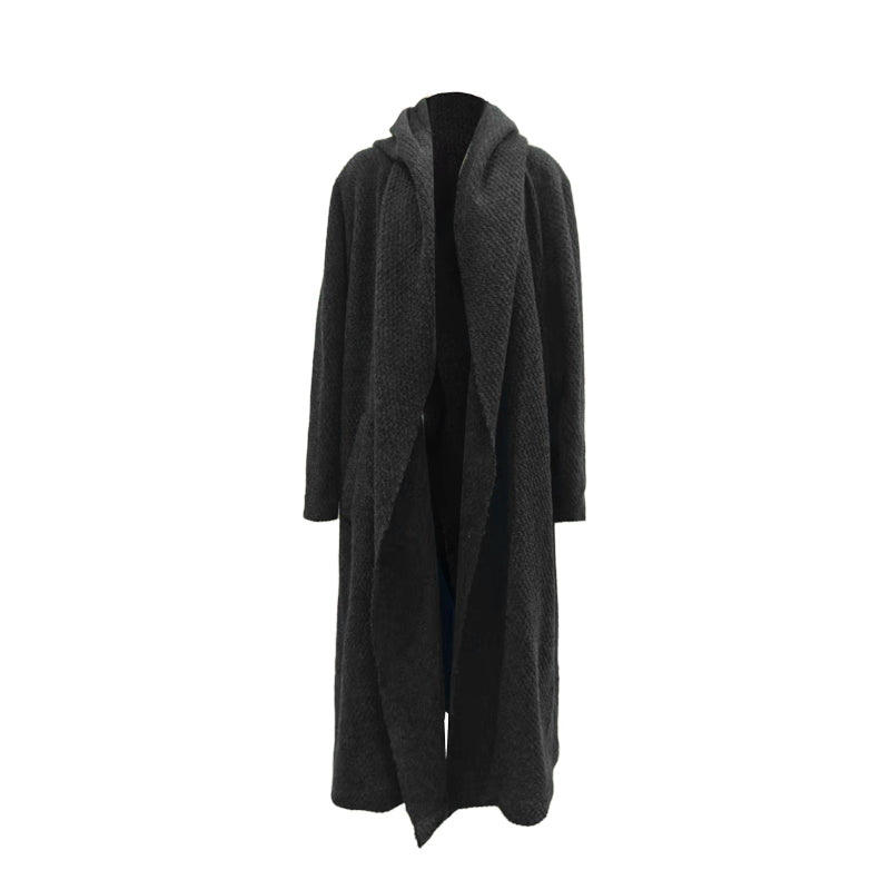 Witch hoodie wool coat 2.0