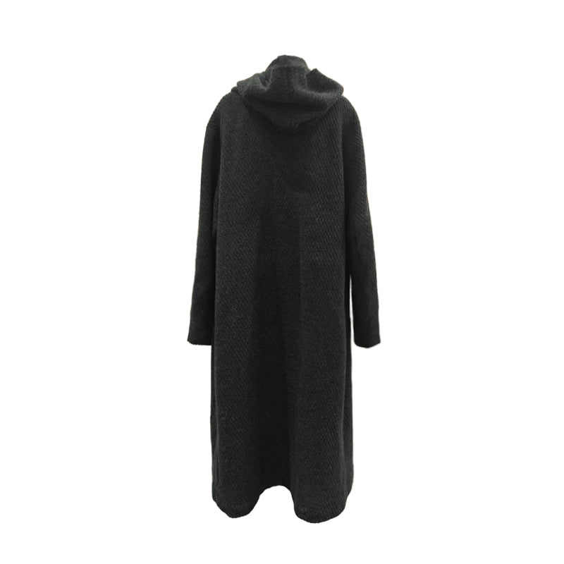 Witch hoodie wool coat 2.0