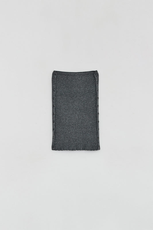 TWO WAY BUTTON TUBE TOP/SKIRT