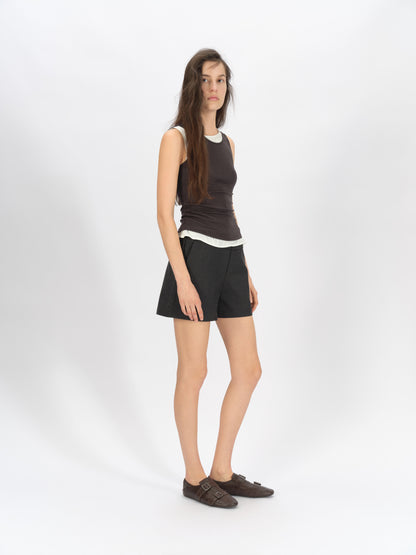 4" Convertible Waist Shorts