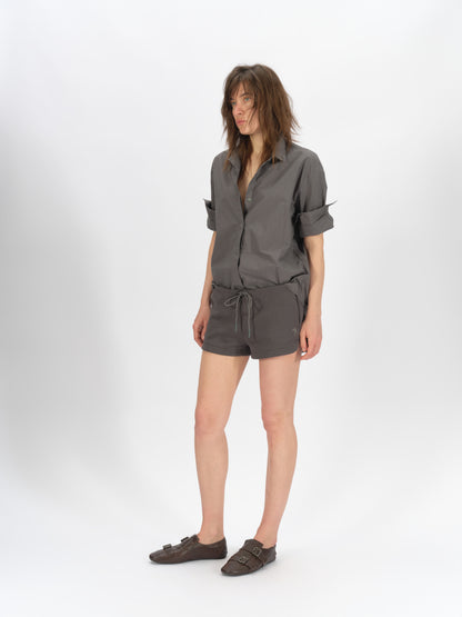 Adjustable Waist Sweatshorts