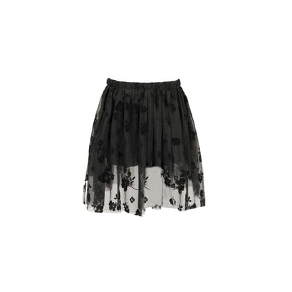 Snowflake Bloom Shorts Black