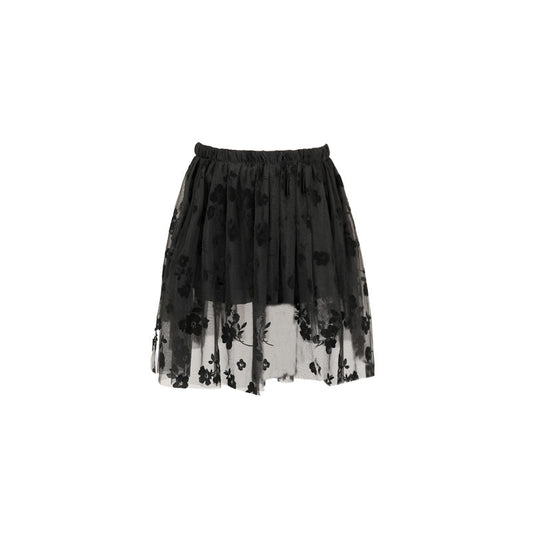 Snowflake Bloom Shorts Black