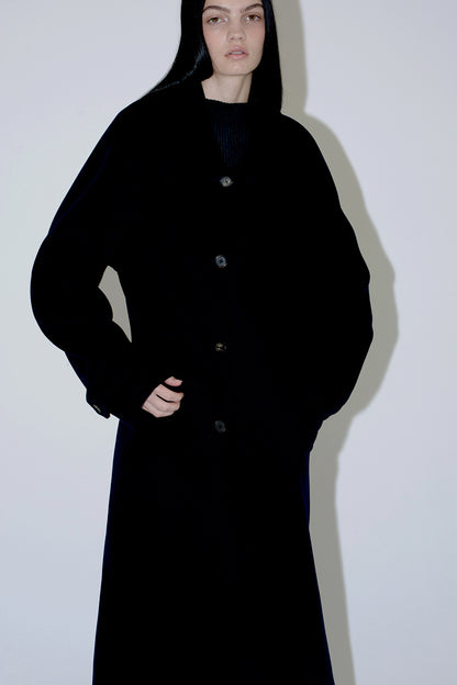RELAXED BALMACAAN COAT