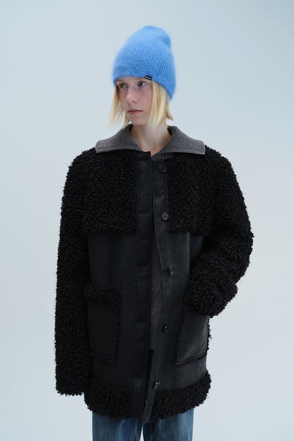 FUR SHEARLING COAT