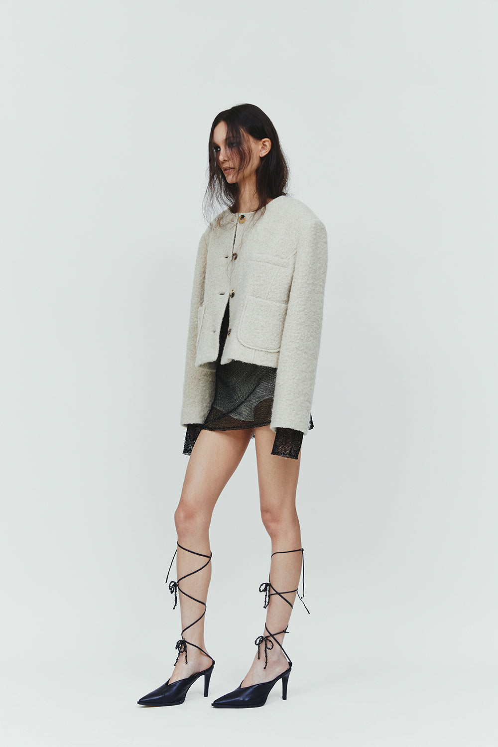 DUMBLE NO COLLAR JACKET