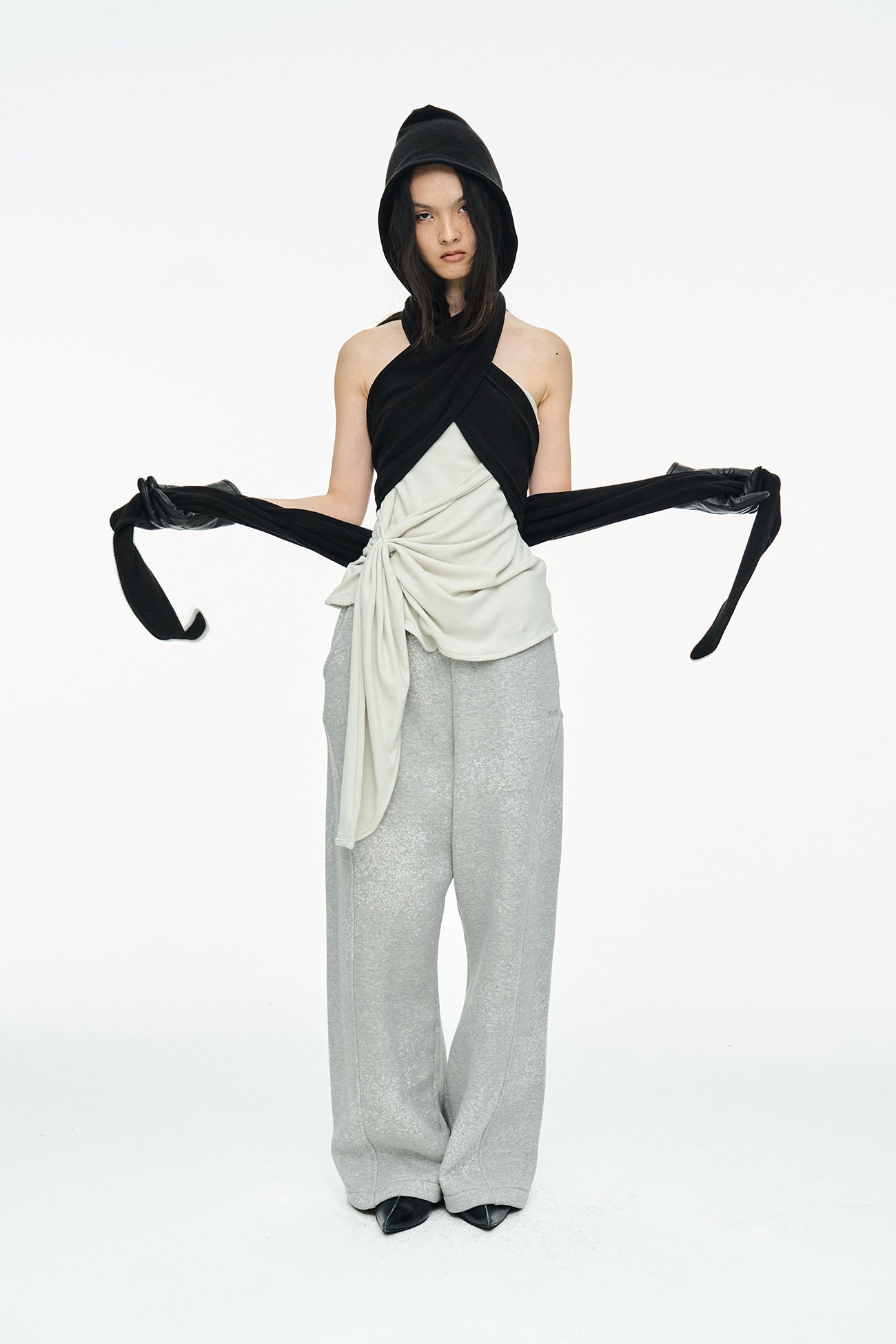 SNOW WIDE PANTS / GRAY