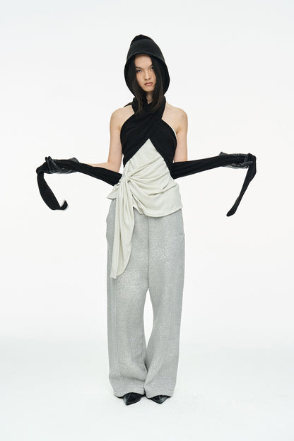 SNOW WIDE PANTS / GRAY