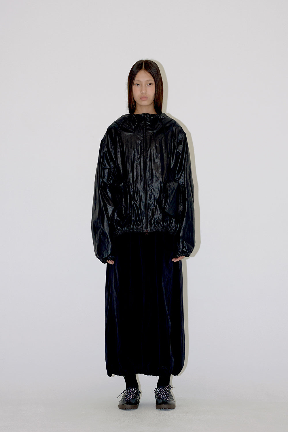 TWO WAY HOODIE JUMPER