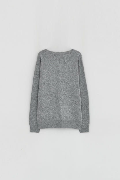 V NECK CASHMERE KNIT